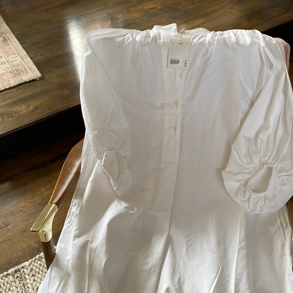 COS cotton poplin dress